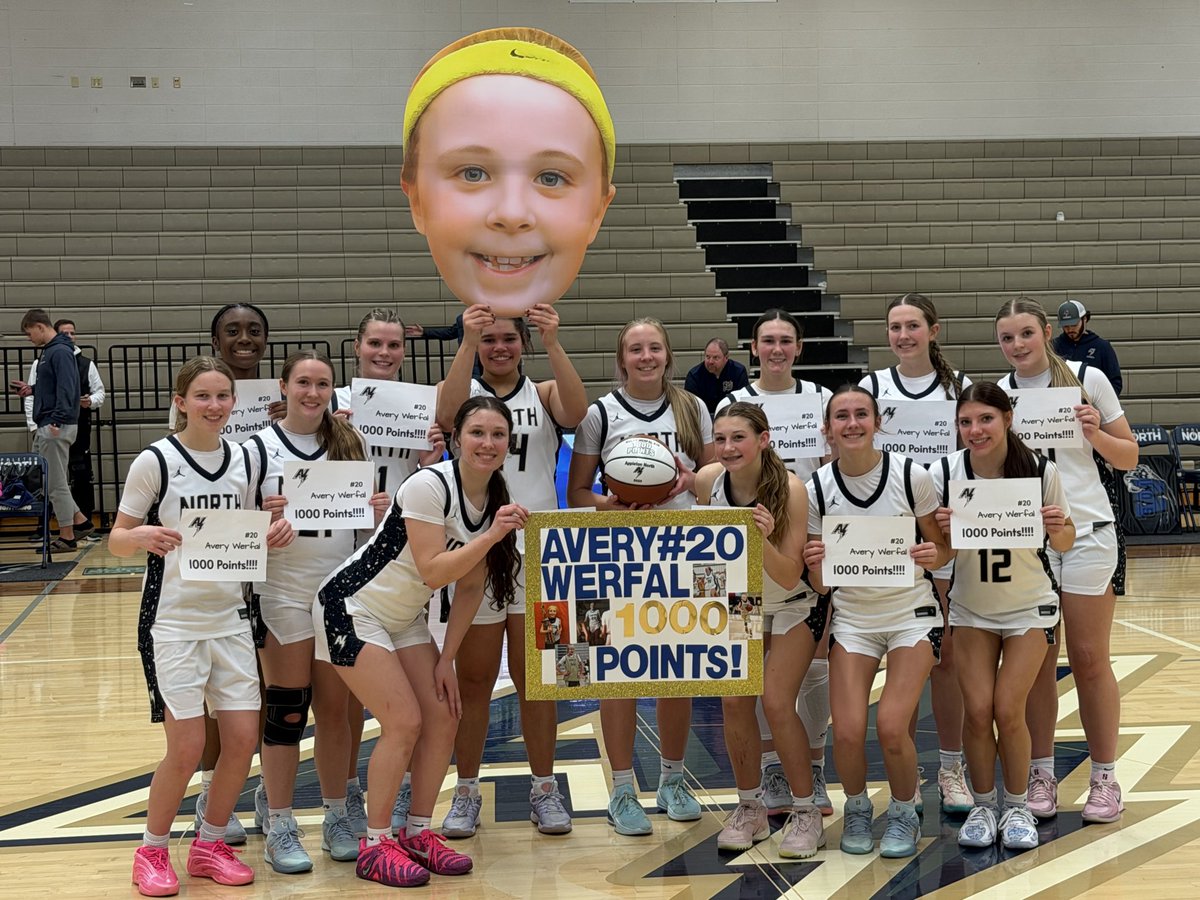 ScottAWerfal's tweet photo. Congratulations @AveryWerfal2027, you worked hard for it! A huge THANK YOU to everyone who’s been part of her journey!
@PurpleAcesWI @WisconsinLakers @WiFlightElite @ANorthLightning @ANGirlsBBall @Grit365hoops @brandonreichen3 @Tyler_Guenther5 https://t.co/yMpRFhBAOf