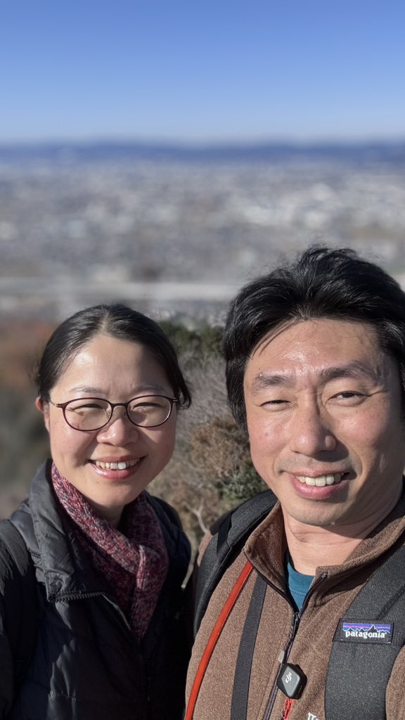 交野山登頂(￣▽￣)