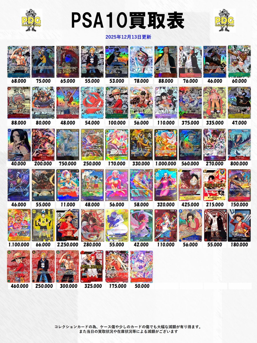 ワンピースも気合い入れて買取させて頂きます💪