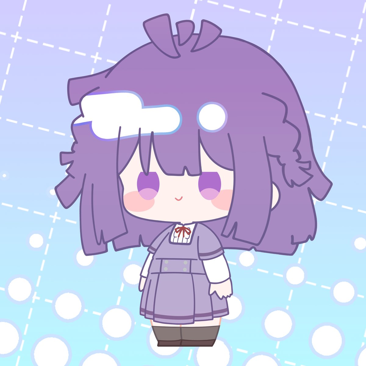 ちっちゃい帆奈ちゃん(制服のすがた)