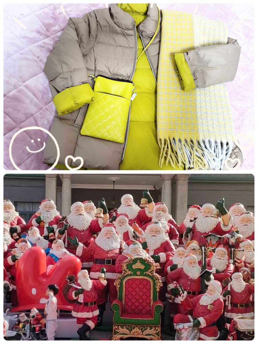 watasiwacoaron's tweet image. #simplelife

本日2割引に釣られ
ダウンジャケット衝動買い

すぐに後悔😭
選んで来なかった
黄色🟡がアクセント

組み合わせが難しい😓

探し回り黄色の
ポシェットとマフラーも
合わせ買い

占い調べたら
来年獅子座ラッキーカラー

🟡ソル（明るい）イエロー🟡

良かった☺️
この冬🎅着倒します