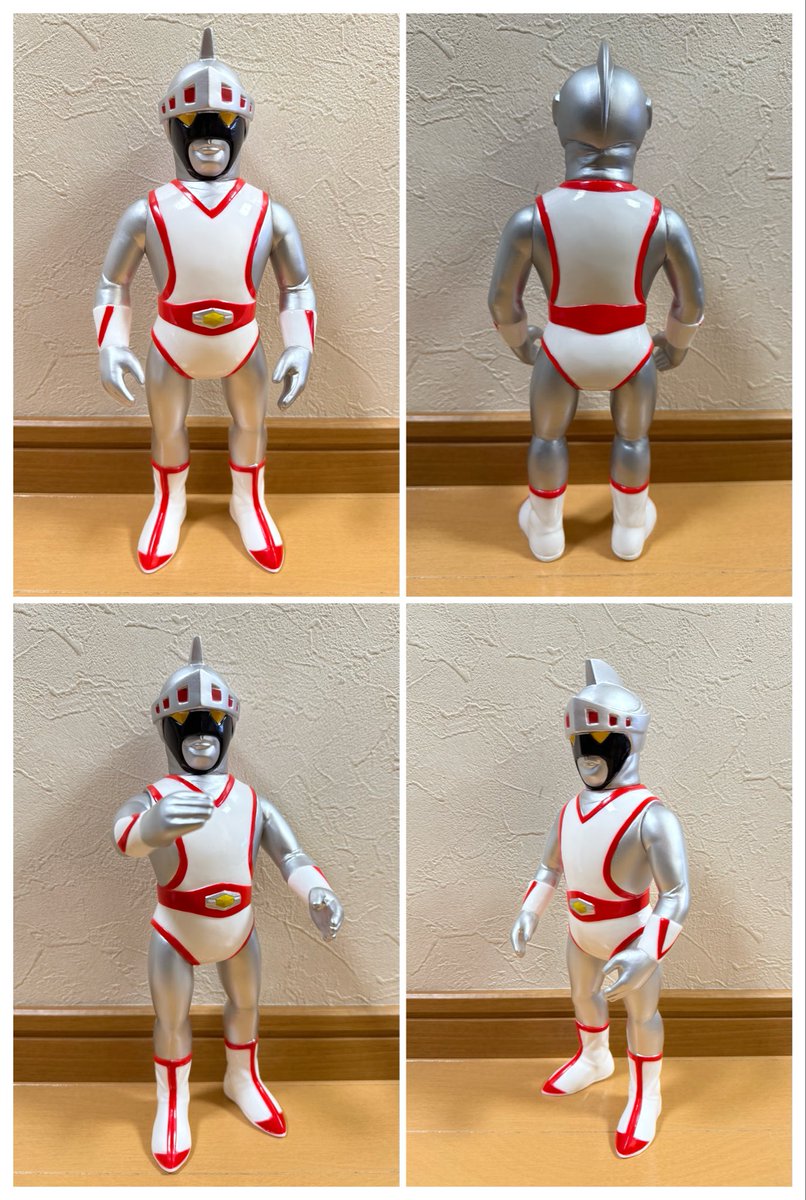 ビックワンクラフト製のシルバー仮面ジャイアントのソフビをお迎えした