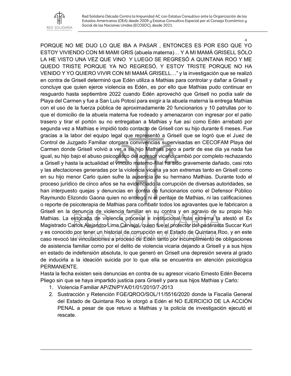 Red Solidaria Década Contra la Impunidad AC tweet media