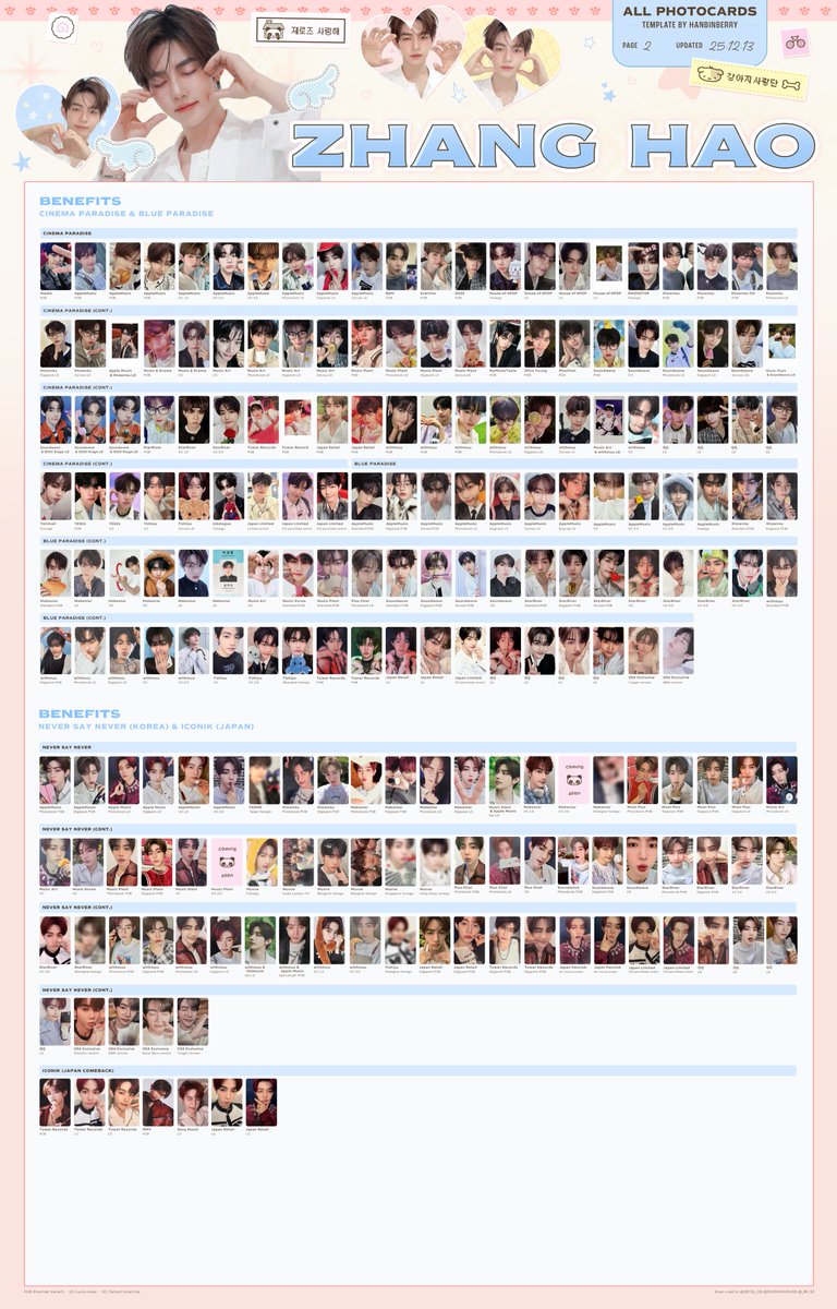 hanbinberry's tweet image. zerobaseone ✧ zhang hao
complete photocard list / template         

🆕 superstar wakeone, here &amp;amp; now japan bluray, various never say never, zeroni

drive: drive.google.com/drive/folders/…

#장하오 장하오 ZB1 제로베이스원 제베원 포카 章昊 #章昊