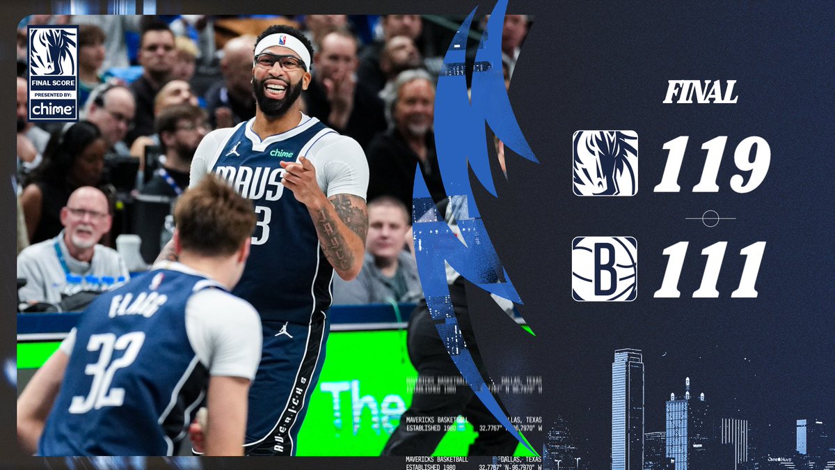 MAVS WIN!!!
@Chime // #MFFL