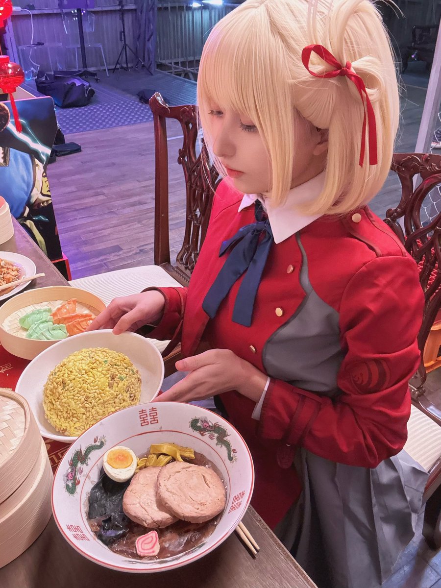 任務終了後あるかもしれない世界線
#cosplay  #リコリコ