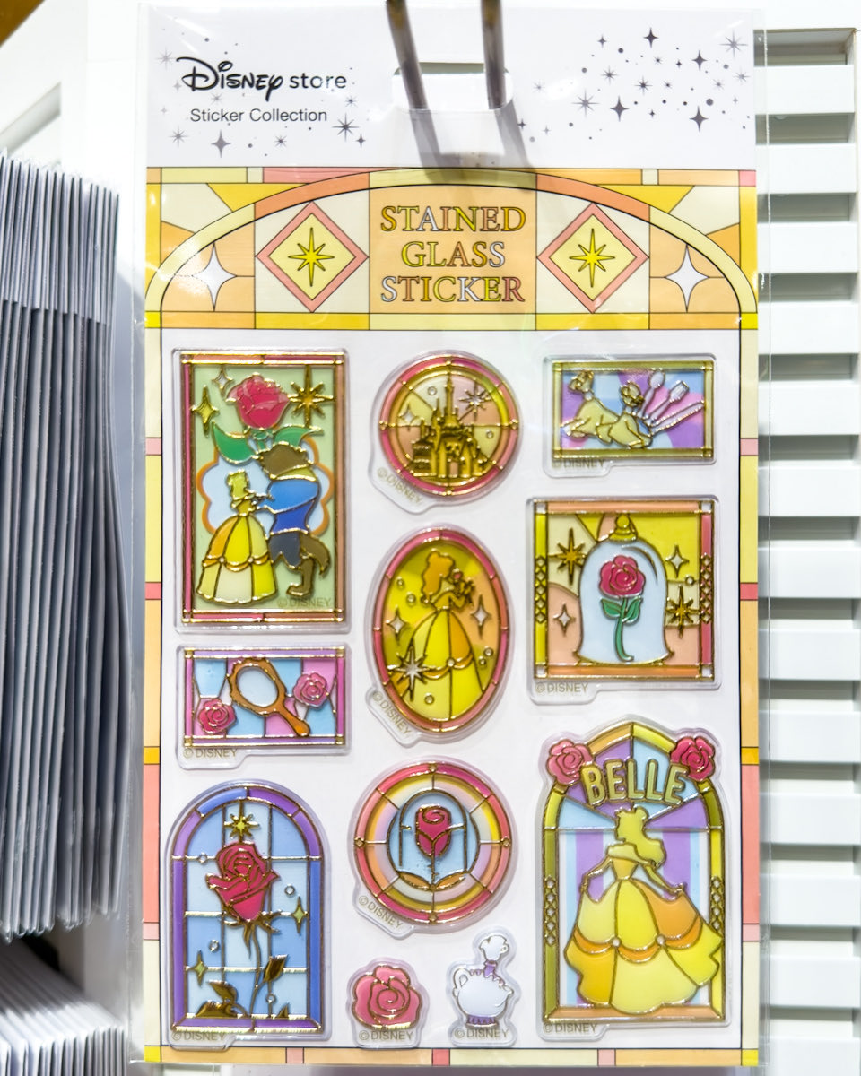 ステンドグラス風！ ディズニーストア 『アナと雪の女王』『美女と野獣