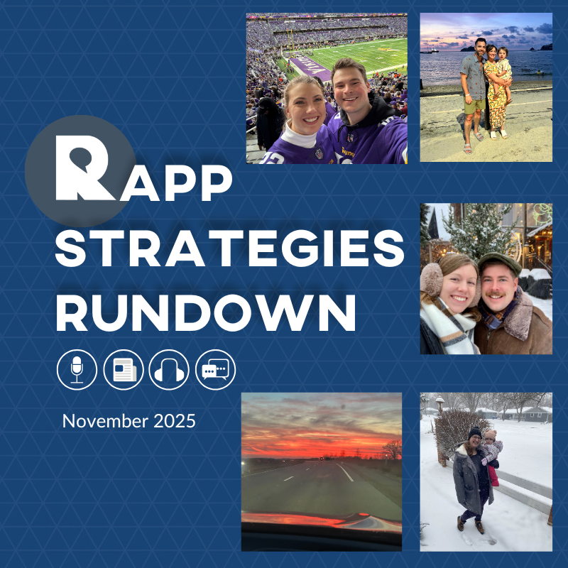 RappStrategies's tweet photo. November was spent traveling the globe, spending time with loved ones and creating memories. See what we did this November. https://t.co/mhfgD15lzE https://t.co/1siGf8XzTb