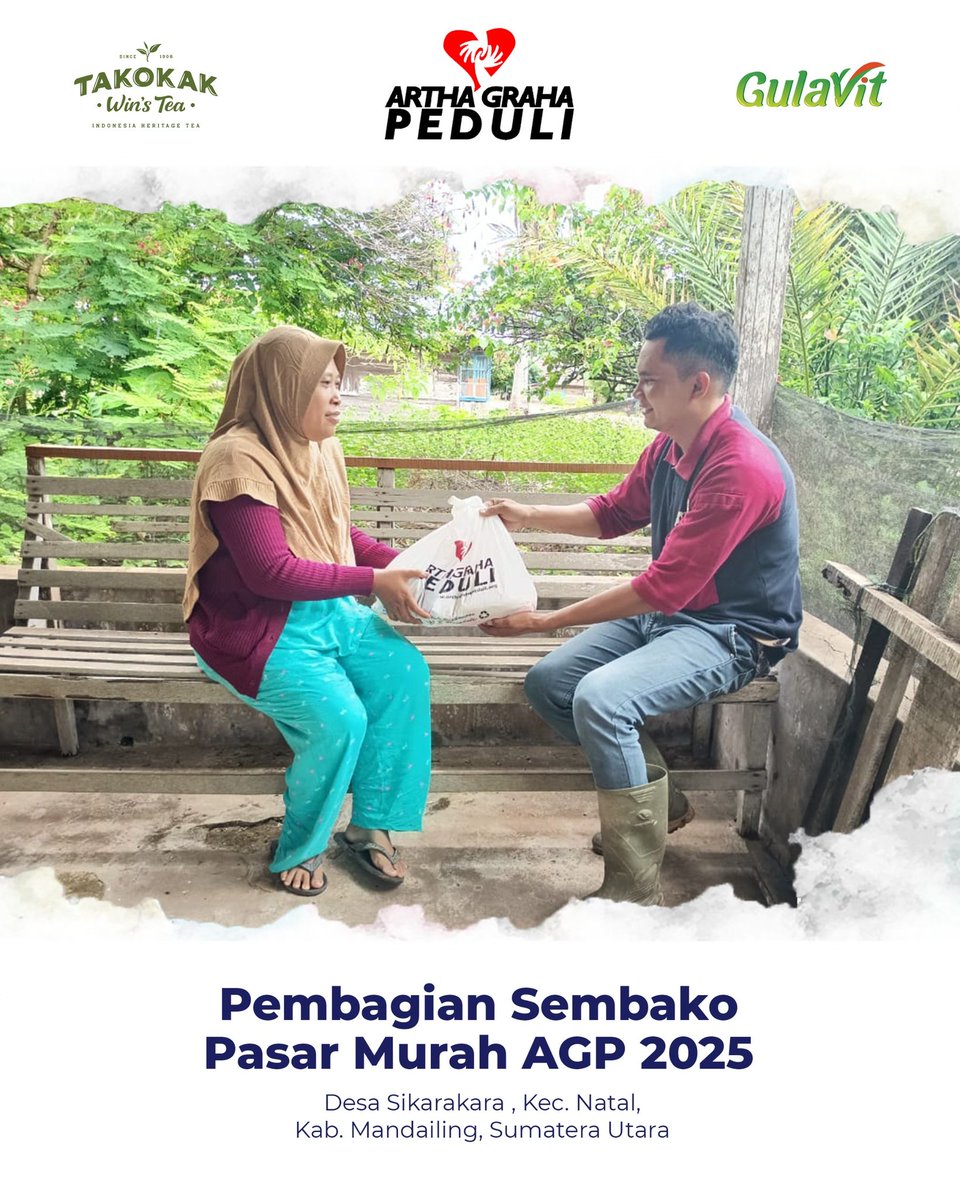 MudaLappo's tweet photo. Peduli untuk Berbagi Kepada Masyarakat
#PasarMurahAGP2025
#PasarMurahAGP
#StabilitasPangan
#SupplaiBerkelanjutan
#ArthaGrahaPeduli
#AGP_PAS
#AGP_RMMDIS
#AGP_MandailingNatal
#AGP_SumateraUtara
#PeduliUntukNegeri https://t.co/fbmphDJB9y