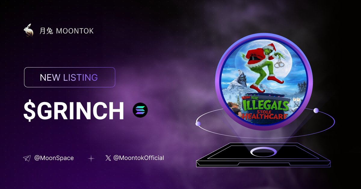 Token8088's tweet photo. ⚡ 月兔雷霆 - Moontok Xpress

THE GRINCH ( $GRINCH )
https://t.co/20RTV9jcCp

EAJzXsCBSAMCL4NEcHHhPccLqbWKCzhFt3Lzo8jrpump

LIQ: $10,271 | MC: $25,964

#altcoin #memecoins @i @moontokofficial https://t.co/0le3zavwVj