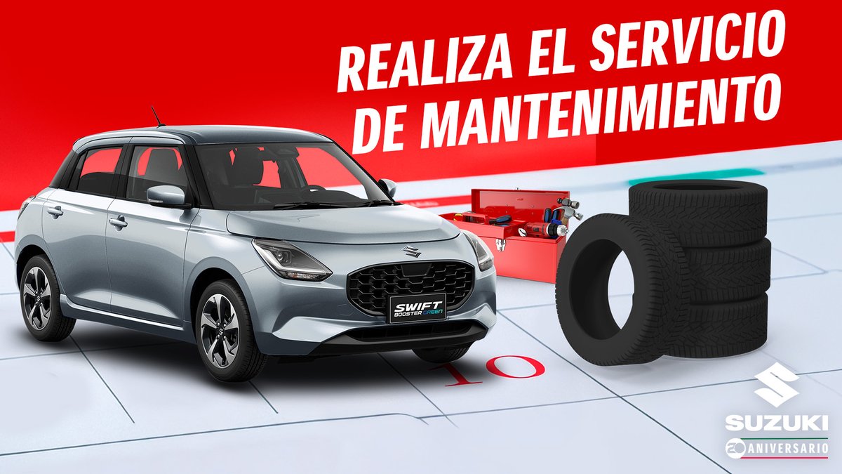Suzuki_Mex's tweet image. ¡El año está por cruzar la línea de meta! 🏁 No lo dejes pasar, agenda tu cita de servicio ➡️ bit.ly/3XJS4Hz  
.
.
#SUZUKI #SUZUKIMexico #Servicio #CitaDeServicio