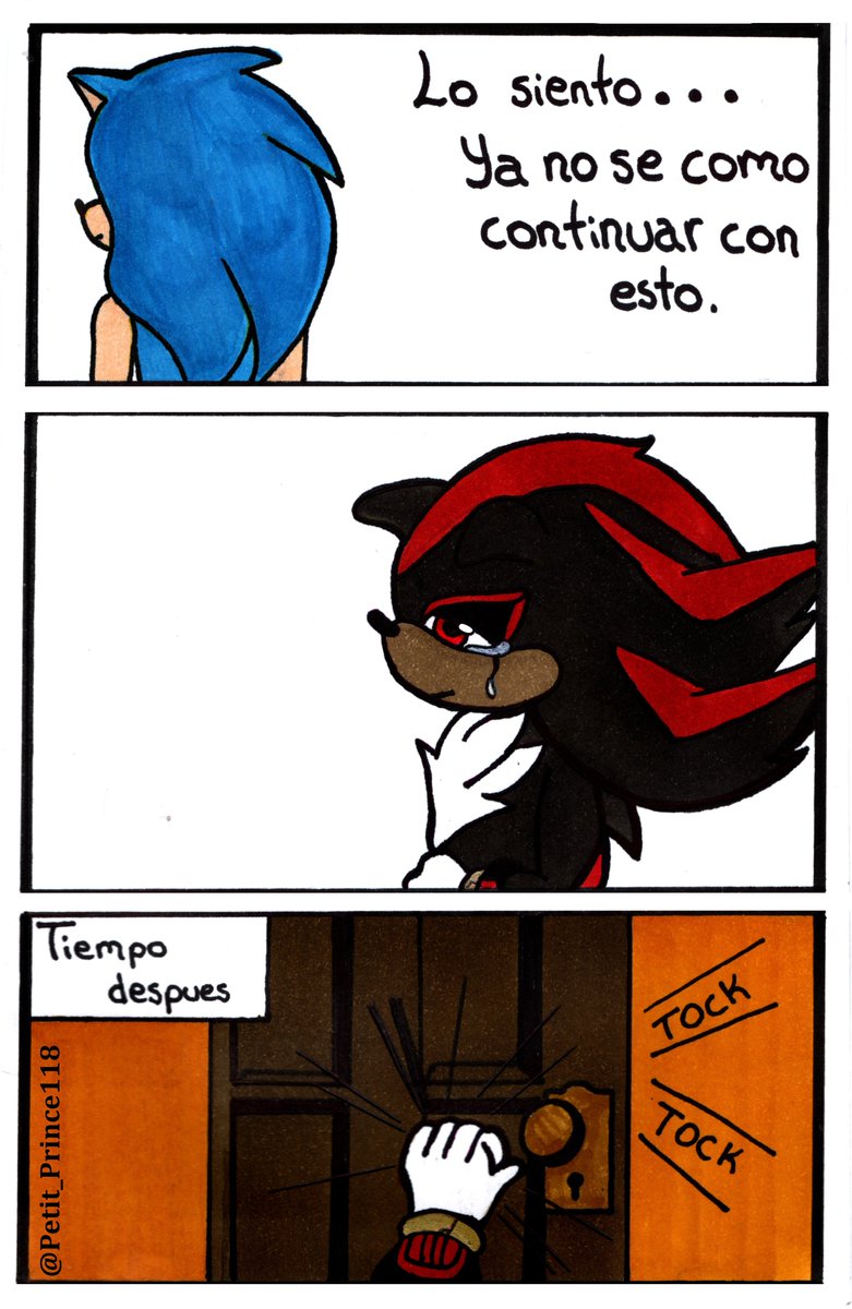 Petit_Prince118's tweet photo. Mini Comic "Consuelo" (1/2) ❤️🧡
#Sonadow #SonicFanart #SonicTheHedgehog #TailsTheFox #ShadowTheHedgehog #SonicArt #ArtistOnX #Fanart #CartoonArt #FanartSonic #Shadails #ShadailsComic #ShadowxTails #TailsxShadow #SonicFancomic #Fancomic #MilesTailsPrower https://t.co/SrG5ePNtjN