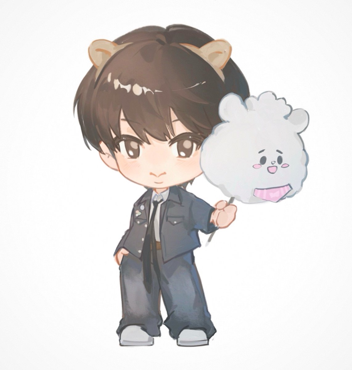 tttttsdr's tweet photo. 老图   去年ksj生贺图🥰
#JIN  #BTS https://t.co/nBWJZiNXpE