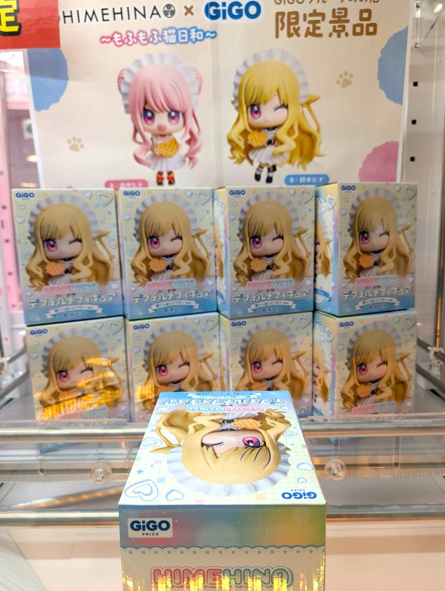 HIMEHINA スケールフィギュア デフォルメフィギュア 4種 GIGO限定