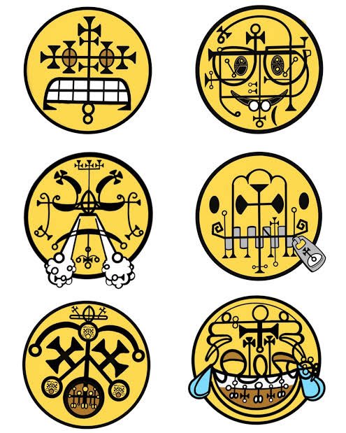 capirayaa's tweet photo. que no os engañen, los emoji en verdad son sellos de salomon escondidos https://t.co/UkeBs3HXvJ