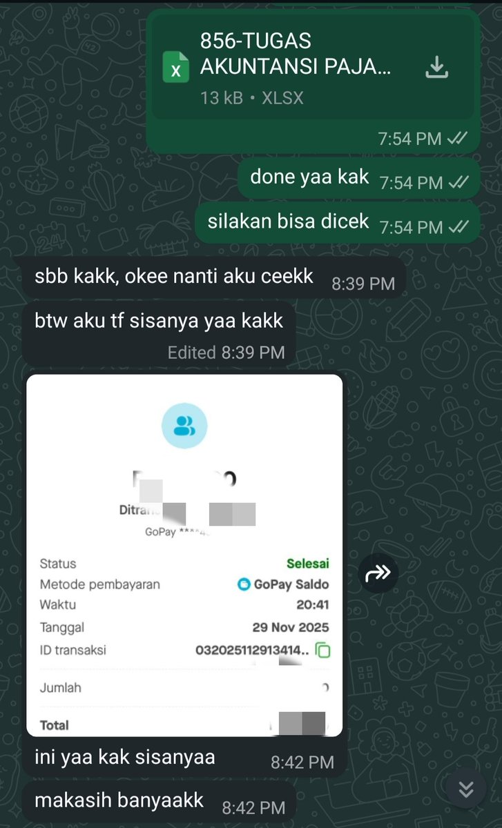 aftaxlab's tweet photo. Done! Tugas hitungan pajak badan dan akuntansi pajak ✨ https://t.co/i0pplfYChZ