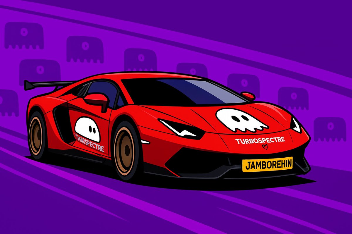 AhmadRezaPo's tweet photo. CHARGED &amp; UNSTOPPABLE
Backing TurboSpectre — insane acceleration, razor-sharp control, and a vibe that screams WIN.
My favorite team: Jamborghini.
No brakes. No limits.

#J1 #JAMBO #NEAR #nearlegion https://t.co/wAPGsrbdTR