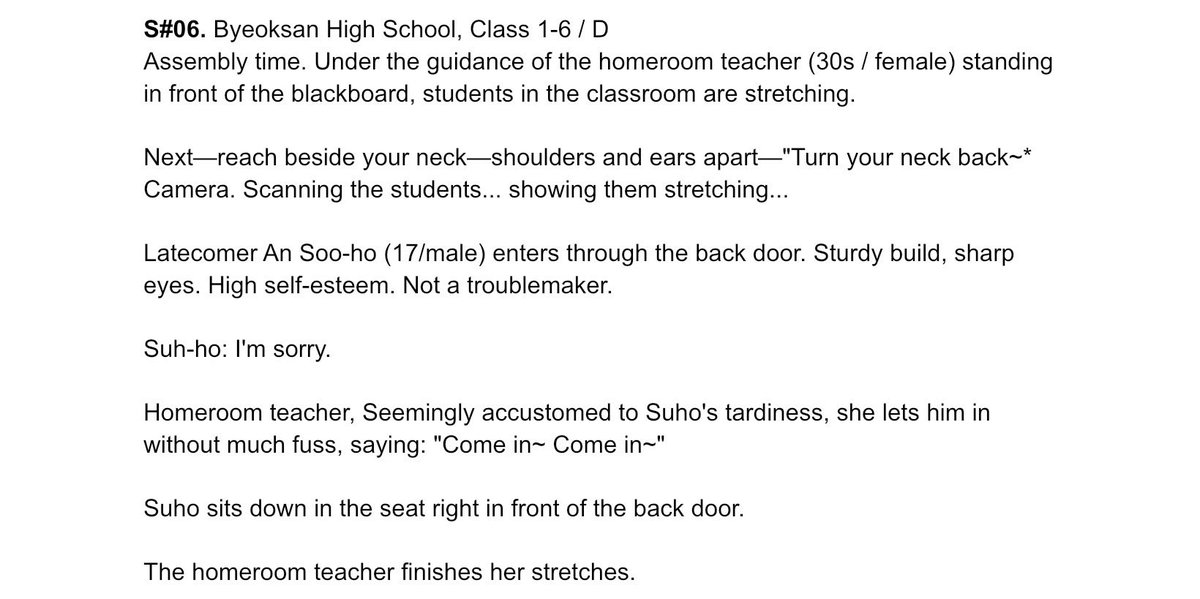 katevishop's tweet photo. Deleted / Alternative Ahn Suho introduction from Episode 1 https://t.co/XaasxtyZVD
