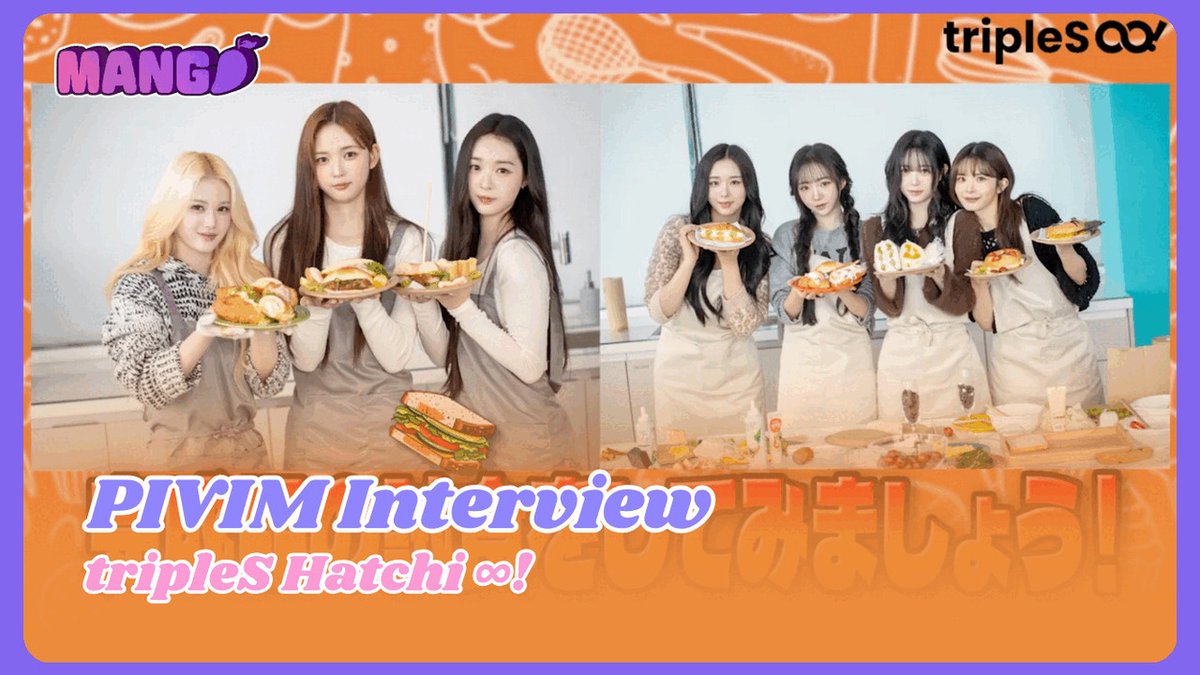 MangoNimYT's tweet photo. ✅ [ENG SUB] tripleS Hatchi ∞! PIVIM Interview #5 | 251211 #tripleS #트리플에스 #トリプルS #japan #Jiwoo #지우 #Chaeyeon #채연 #Soomin #수민 #Kotone #코토네 #Mayu #마유 #Shion #시온 #Chaewon #채원 #Hatchi 

Video🔗: https://t.co/FFRVX5lgL2 https://t.co/AVcLGjycV1