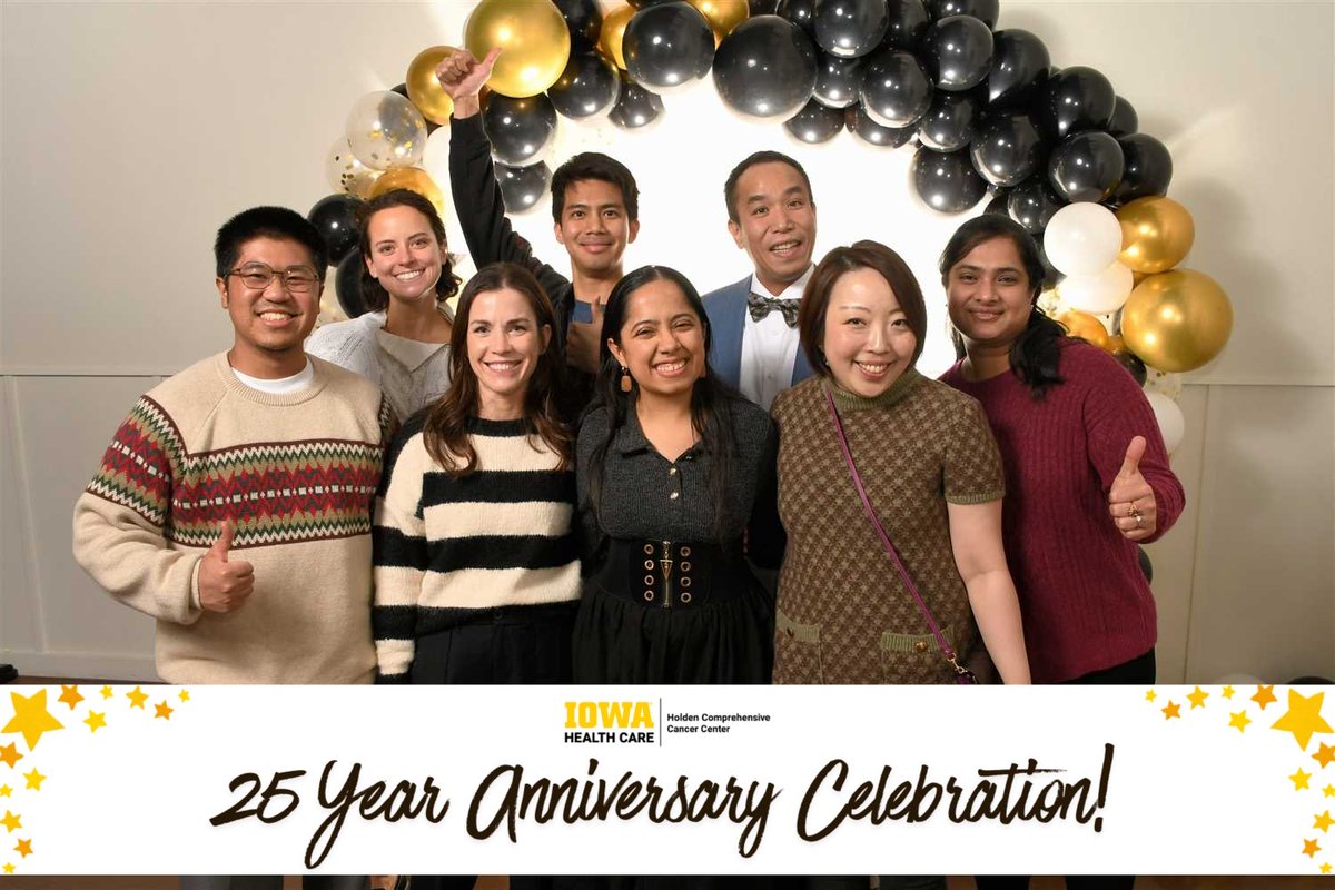 mehndz's tweet image. 25 Years Celebration of the Holden Comprehensive Cancer Center @UIowaCancer 
With fellows, APP and faculty
#25Years
#Celebration