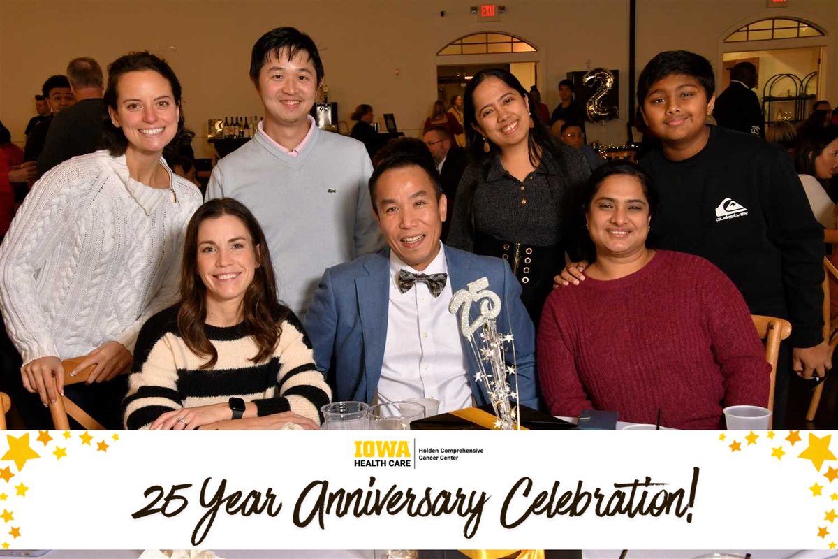 mehndz's tweet image. 25 Years Celebration of the Holden Comprehensive Cancer Center @UIowaCancer 
With fellows, APP and faculty
#25Years
#Celebration