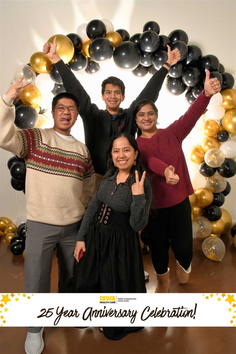 mehndz's tweet image. 25 Years Celebration of the Holden Comprehensive Cancer Center @UIowaCancer 
With fellows, APP and faculty
#25Years
#Celebration