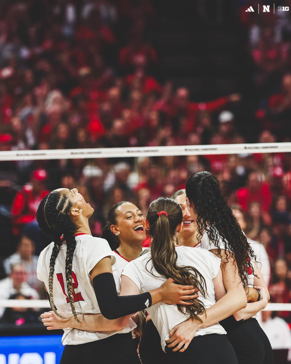 Husker Nation, how we feeling at *checks watch* 10:20pm??? 🥳