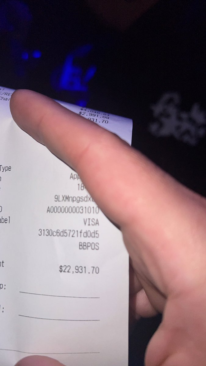 citadelwolff's tweet image. I regret this bill every day lol