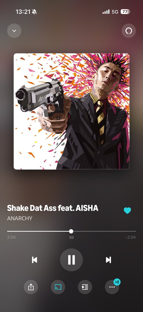 とりあえず肩の荷が下りたちゅうことでANARCHYのShake Dat Ass feat. AISHAを爆音で聴く🎧

youtu.be/WXMCMmAuQe8?si…