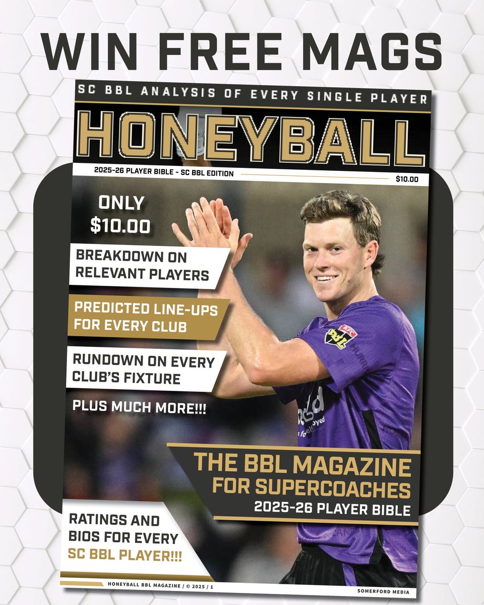 Honeyball BBL 🏏 tweet media