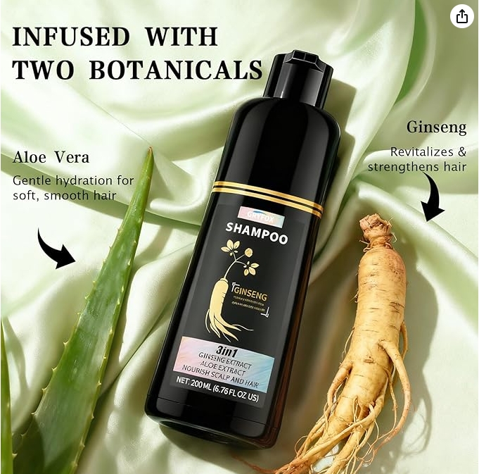 SIXfive65666's tweet photo. A mild shampoo containing ginseng, suitable for all family members' hair types (free product for testing, only requires your 5-star review) ONLY US https://t.co/CkLhDKEB98