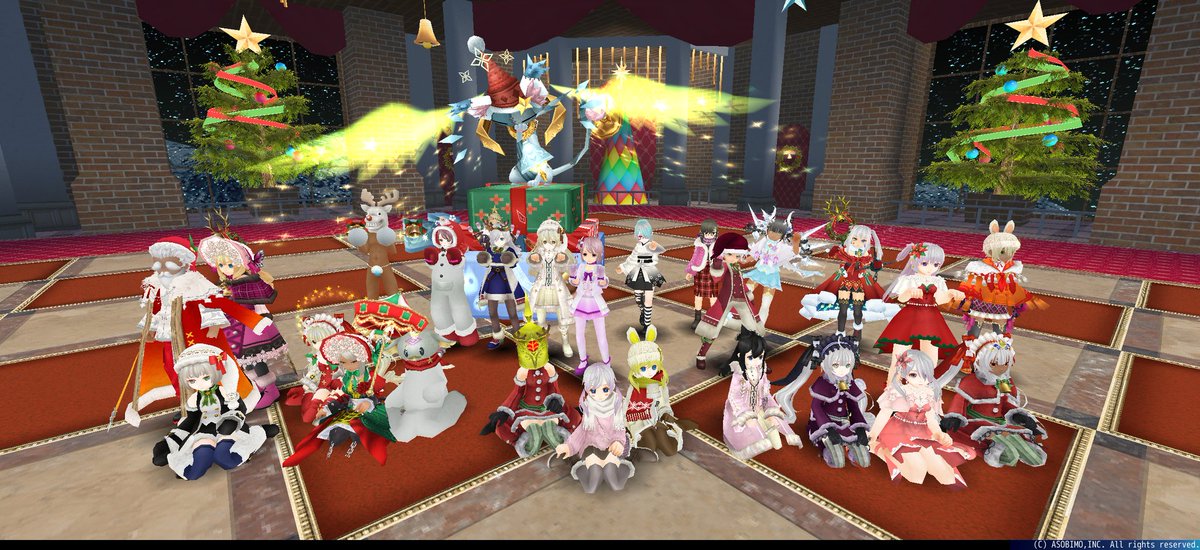 ハニィクリスマス #ヴォイ 昨日のクリスマス撮影会 もちろんお邪魔