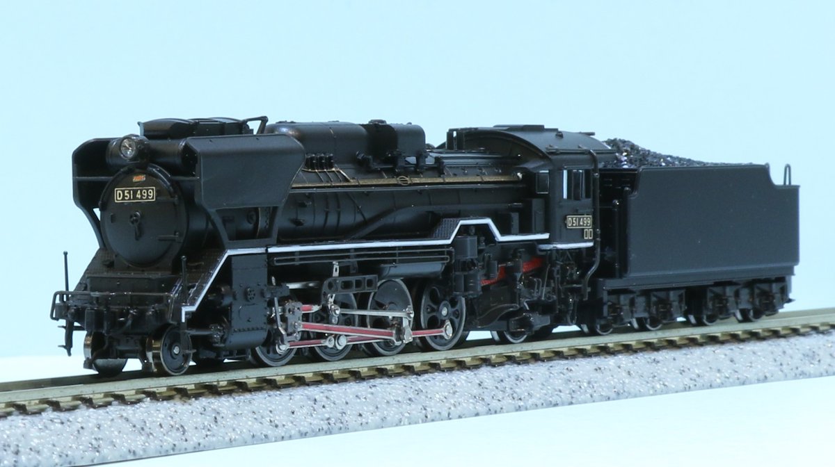 ご案内】KATO京都駅店特製品「D51 499 奈良運転所（赤ロッド）」の予約