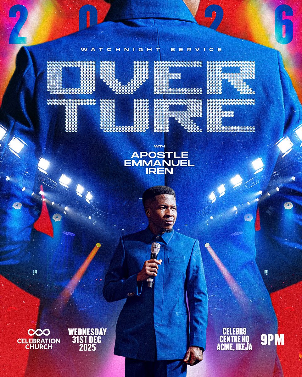 cci_ikeja's tweet image. It’s that time of the year again. 
Time to step into the new year with prophetic accuracy. 

Join us for OVERTURE! 
A transformative Watch Night Service filled with worship, testimonies, declarations, and divine instruction for the year to come.

Date: Wed, 31 Dec 2025 
Time: 9PM…