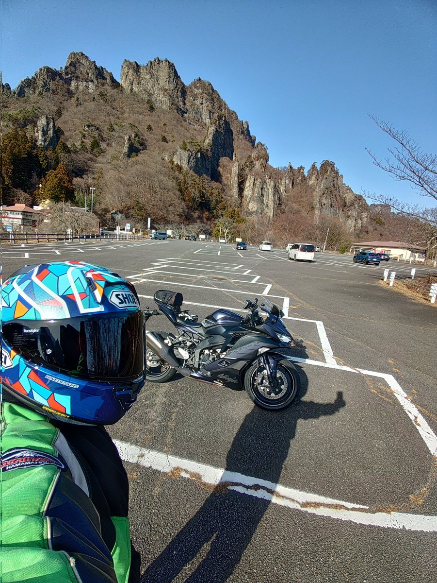 ろろろページ 🏍️妙義〜 バイク俺以外居ないw