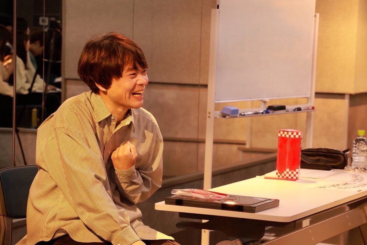 授業紹介】 大阪校第11期卒の #中井和哉 さんが特別講義を行いました