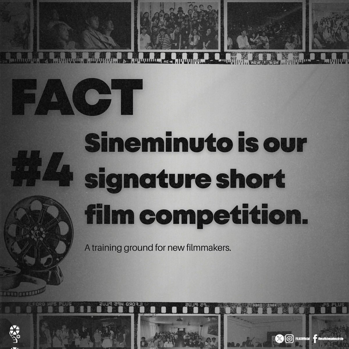 FILACOfficial's tweet photo. Get to know Film Aficionados Circle 💡

FilAC is where aspiring filmmakers take their first steps into the world of cinema. 

If film pulses through your veins, this is your place. ✨ 

https://t.co/RyUpDJwatC

#FilACInGrandeur https://t.co/mMAYcZeK3i