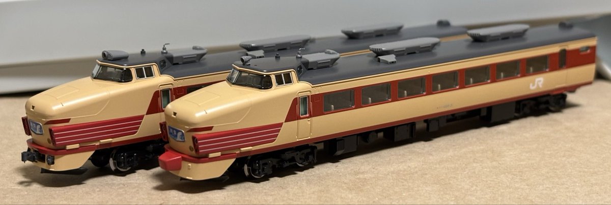 こんにちは。 TOMIX489系「さよなら489系能登」セットのご紹介です