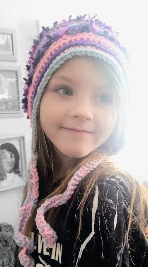 My newest crocheted hat