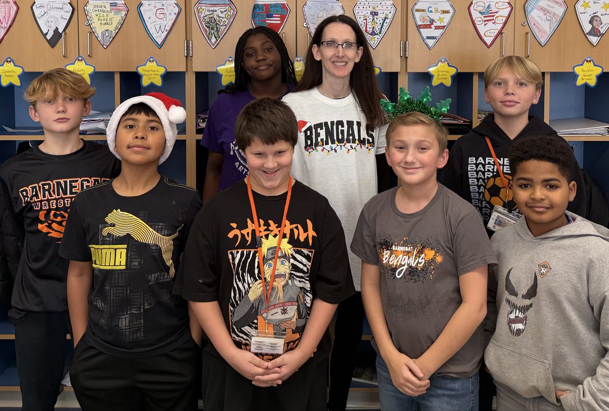 Day 10 of the #districtholidaychallenge Barnegat Inspires-Wear Holiday Bengal Gear