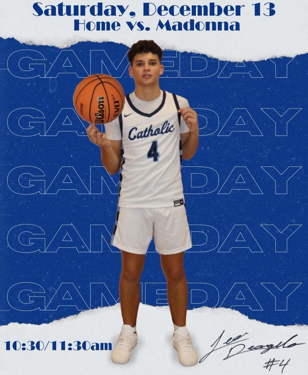 LUKE_ANDERSON26's tweet photo. Season starts Saturday morning at home! @PCBoysBball1 vs Madonna
 JV-10:30/V-11:30! Let’s Go Crusaders! https://t.co/4ErYt3EXhU