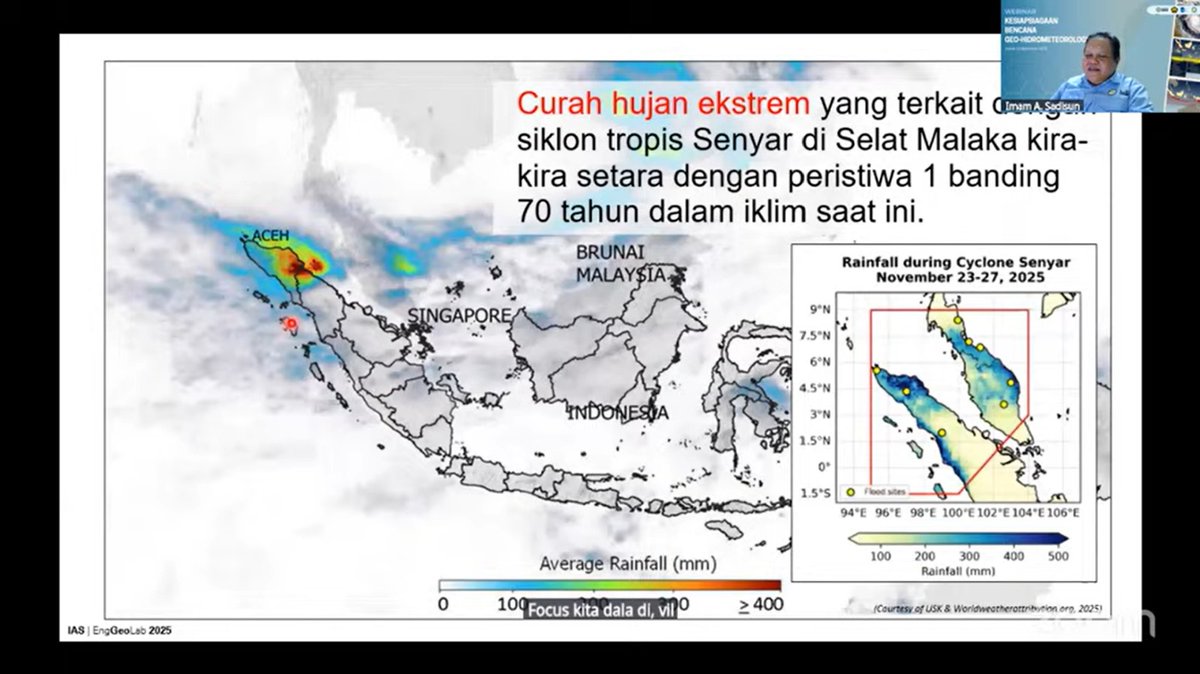 4) .... yang mengajak kepada pemahaman yang lebih baik akan karakteristik bahaya banjir bandang, aliran hiperkonsentrasi maupun aliran debris, dengan pembelajaran dari kejadian-kejadian sebelumnya di berbagai tempat di Tanah Air, untuk kesiapsiagaan yang lebih baik ke depannya.