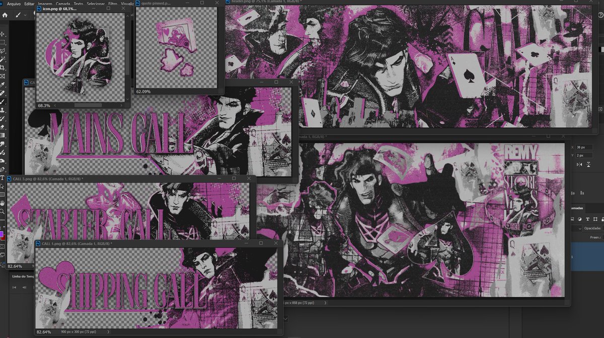 STOREMILKS's tweet photo. commission : gambit https://t.co/NhJqFUKJi5