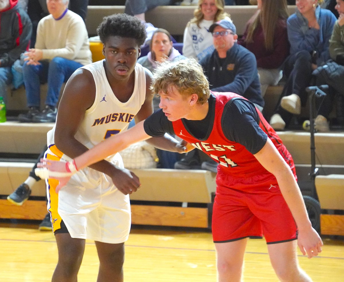 Muscatine knocks down a season-best 13 shots from beyond the arc to run away from Davenport West on Friday night, 84-56. 

Junior Sam Church had a game-high 22 points while seniors Talan Becker and Canton Welsch each had 12. 

The Muskies (4-0) travel to Dav. Central on Tuesday.