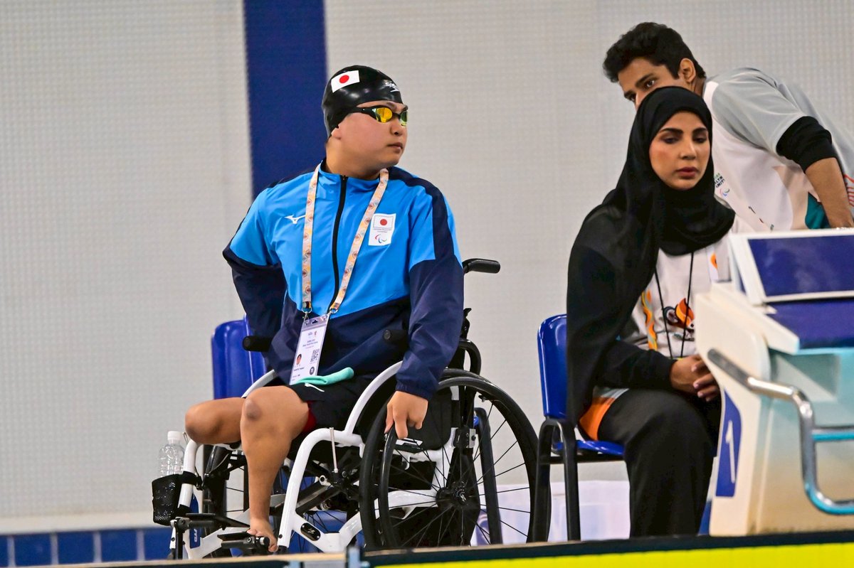 paralympic_jpc's tweet image. 水泳 #森田悠月 選手
目標にしていた400m自由形で自己ベスト&amp;amp;金メダル🥇
海外で自己ベストを出せたことは自信になりました！
「周りのひとを元気づけるような泳ぎをしたい！」
#2025APYTeamJAPAN
#パラ水泳