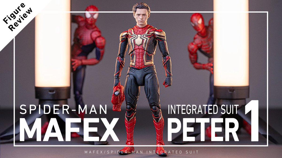 ついに！MAFEXのスパイダーマン インテグレーテッドスーツが発売された