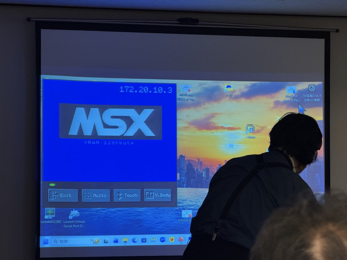 AkiraTsukamoto's tweet photo. MSX0 tab5, MIDI demo
by Yamaoka-aan at MSX DEVCON14 #retrocomputer
#rumsx #ru65 #msx @AAMSX https://t.co/wOaNEkuieu