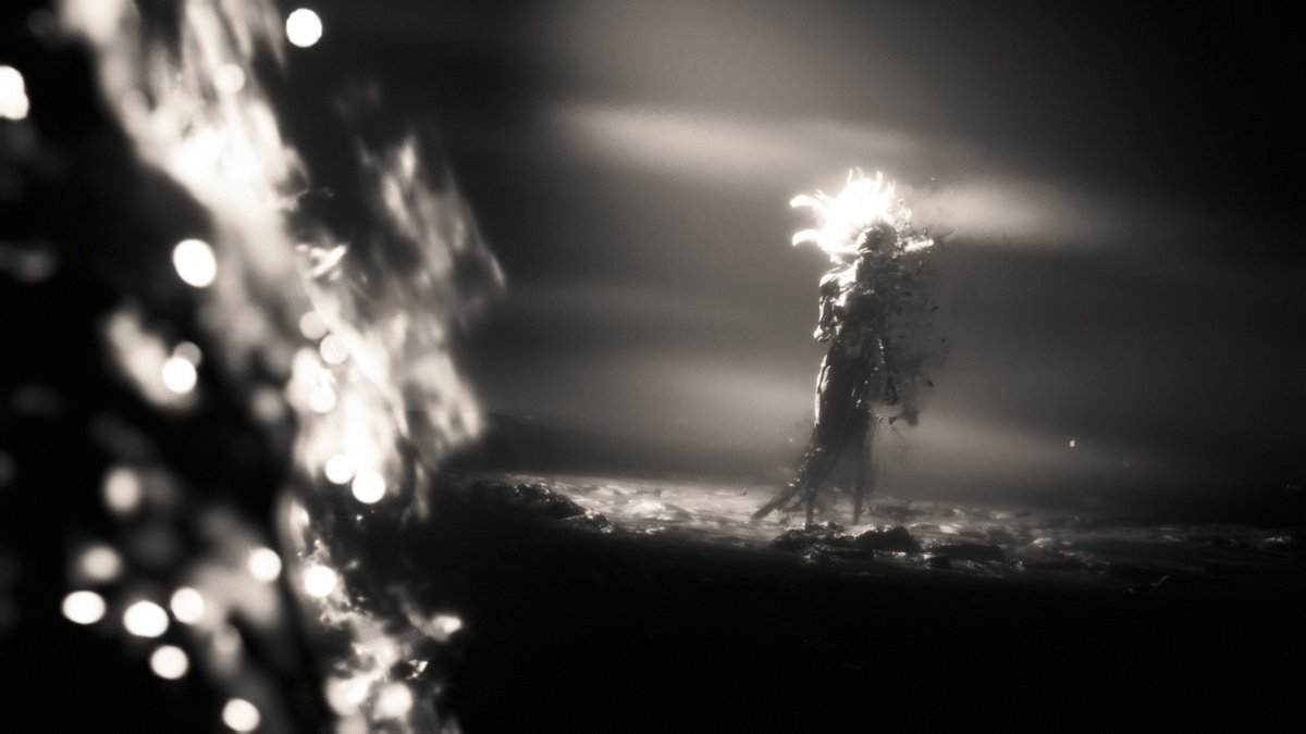 shraypa's tweet photo. @scorps_art @Stizzlbeans things like the gommage, the visuals at the heart of the painting and the usage of black and white and different aspect ratios when in maelle's specific moments as she talks to a painted version of herself in a nightmare-esque way is just insane (im only using screenshots i took) https://t.co/w7CXNTAgPe