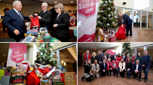 frodnotion's tweet photo. Today, I joined volunteers at the Salvation Army Toy Drive to tap them for an insincere  #DollarStoreGovt photo op.  I don't support poor people &amp; families, just look at how I treat them in my policies which are designed to help the rich, our pals &amp; donors instead. https://t.co/ERuNK2eq4I