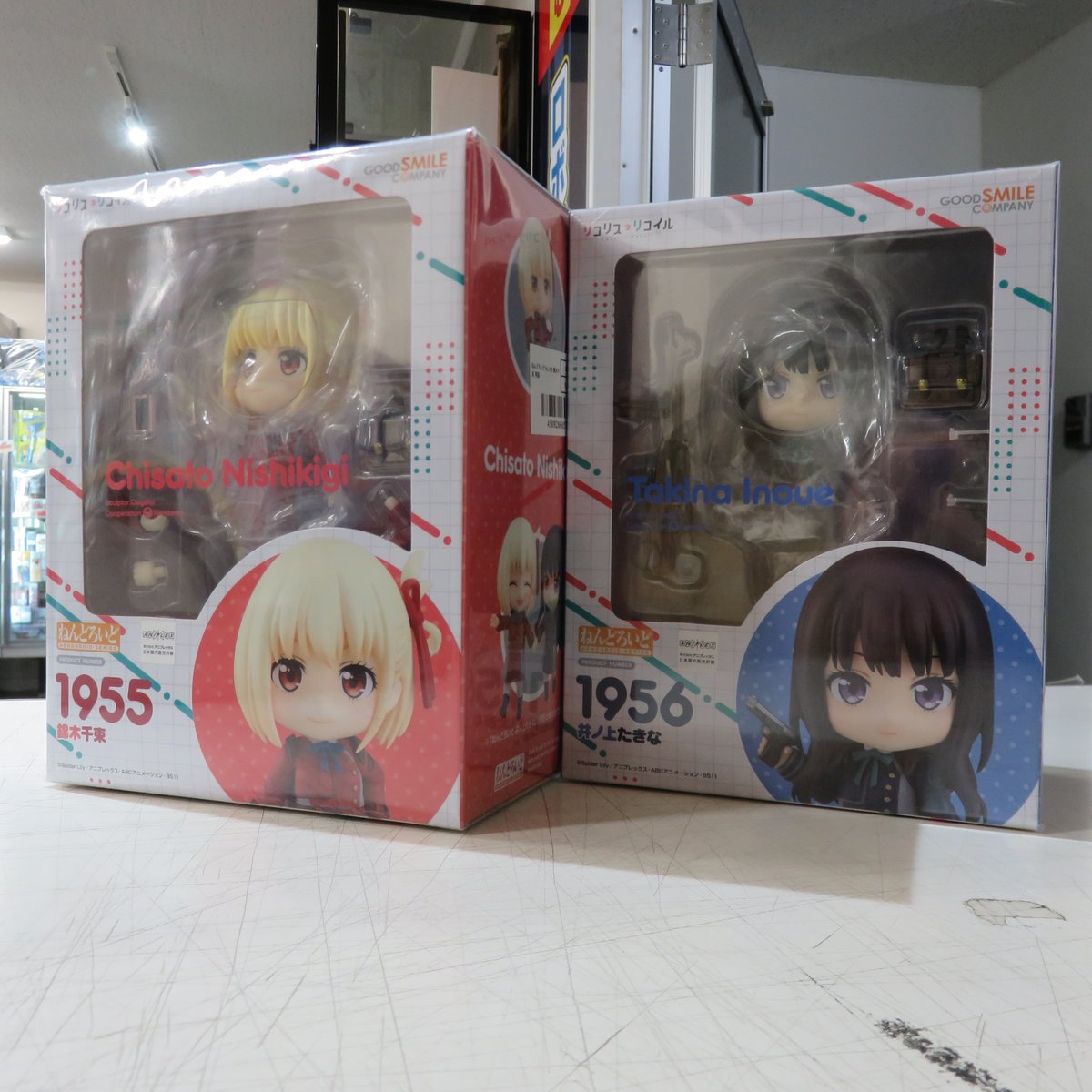 新品入荷】 ねんどろいど ・錦木千束 ・井ノ上たきな 新品入荷しました